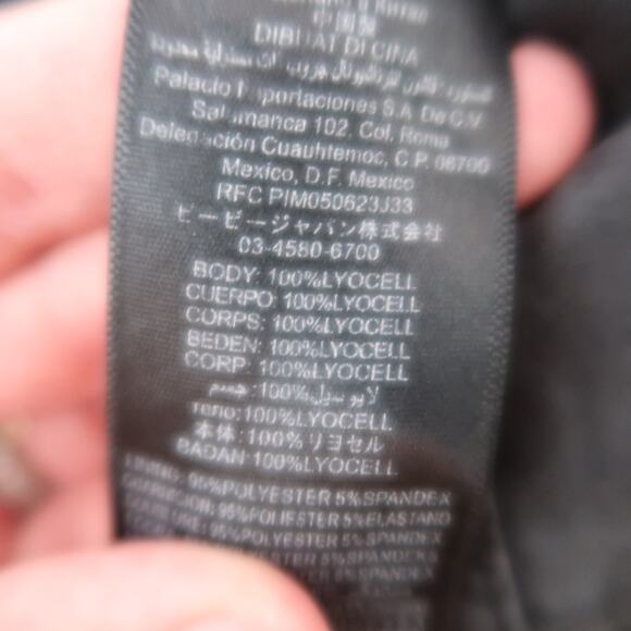 Vintage Y2K Bebe Black Silky Lyocell Cargo Zip Low Rise Pants 4 - Picture 5 of 7